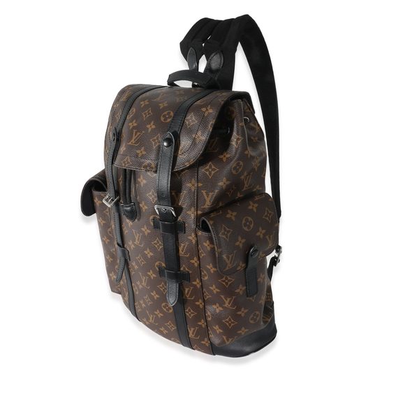 Louis Vuitton Monogram Canvas Macassar Christopher Backpack - Picture 2 of 8